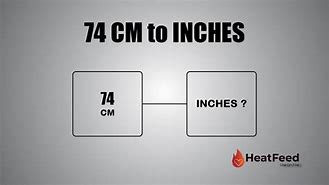 Image result for 74 Inches to Cm