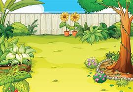 Image result for Backyard Garden Clip Art