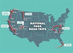 Image result for Road Trip Attractions Map