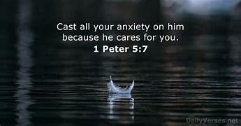 Image result for Bible Verse 1 Peter 5 7