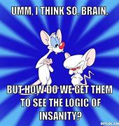 Image result for Pinky and the Brain Are You Pondering Meme