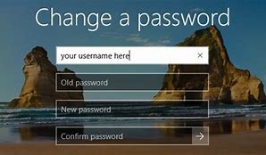 Image result for New Password Change