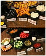 Image result for Halloween Food Table