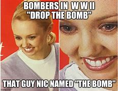 Image result for Bomb Drop Meme