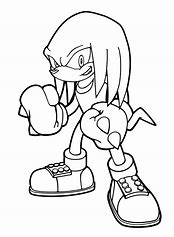 Image result for Knuckles the Echidna for to Paint
