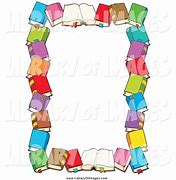 Image result for Book Border Clip Art