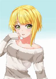 Image result for Anime Girl Yellow Eyes