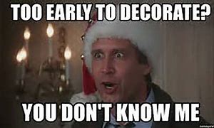 Image result for Time to Decorate for Christmas Meme