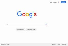 Image result for Google Homepage Search Engine