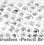 Image result for Pencil Brush Photoshop