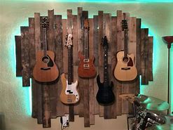 Image result for Wall Display for Guitars