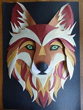 Image result for Layered Cut Paper Art