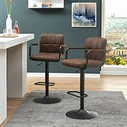 Image result for Swivel Counter Stools with Arm Rests