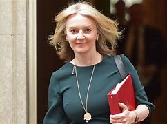 Image result for Liz Truss at Downing Street