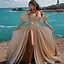Image result for Cream and Gold Wedding Dress