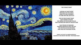 Image result for Starry Night Sky Poems