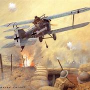Image result for WW1 Bomber Art