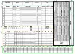 Image result for Cricket Scoring Book