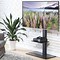 Image result for 55-Inch TV Stand On Wheels White
