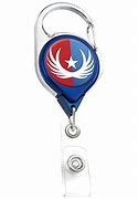 Image result for Carabiner Retractable Badge Holder