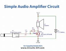 Image result for Simple Audio Amplifier