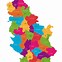 Image result for Physical Map of Serbia with Key