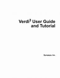 Image result for Verdi User Guide and Tutorial