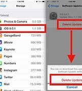Image result for Uninstall iPhone Update
