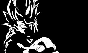 Image result for Dragon Ball Z Wallpaper Black and White