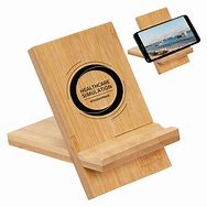 Image result for Bamboo Phone Stand
