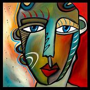 Image result for Famous Abstract Face Paintings