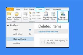 Image result for Recover Deleted Emails in Outlook