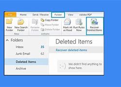 Image result for Recovery Email in Outlook