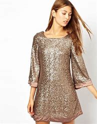 Image result for Gold Sequin Tunic Dress