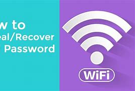 Image result for How to Recover Wifi Password When You for Get