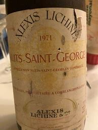 Image result for Alexis Lichine Nuits saint Georges