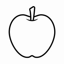 Image result for Apple Cartoon Coloring Page