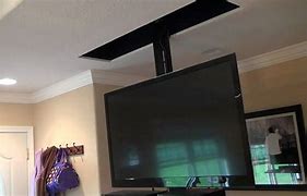 Image result for Ceiling TV Retractable Drop Mount