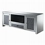 Image result for Silver Metal TV Stand