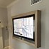 Image result for Moulding around a Large Screen TV
