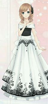 Image result for Anime Girl Formal Dress