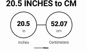 Image result for 20 Inches in Cm
