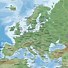 Image result for Physical Map of Europe and Asia