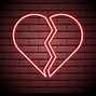 Image result for Broken Heart Glowing Sign