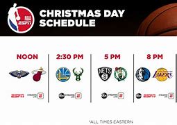 Image result for ESPN NBA ABC Christmas