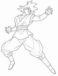 Image result for Goku Black in DBZ Style