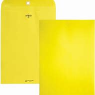 Image result for Colored Clasp 9X12 Envelopes