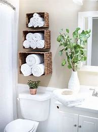 Image result for Bathroom Towel Organizing Ideas