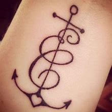 Image result for Letter C Tattoo Heart