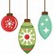 Image result for Traditional Christmas Ornaments Cartoon
